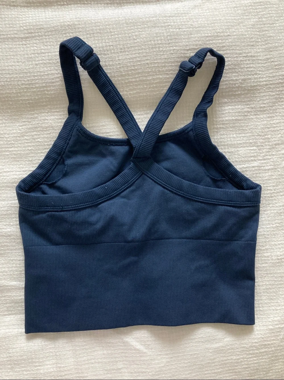 Alo Yoga Seamless Ribbed Favorite Bra Tank